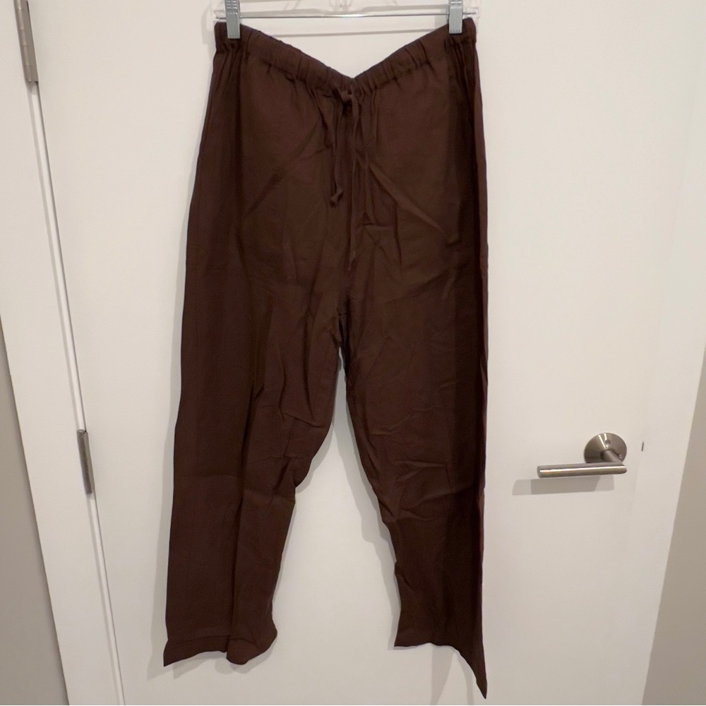 Linen Drawstring Pants